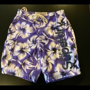 Super Dry men’s swim trunks